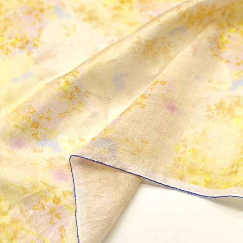 Tela de ramio de seda con esta - Kimono Sheer Floral reseña y precio