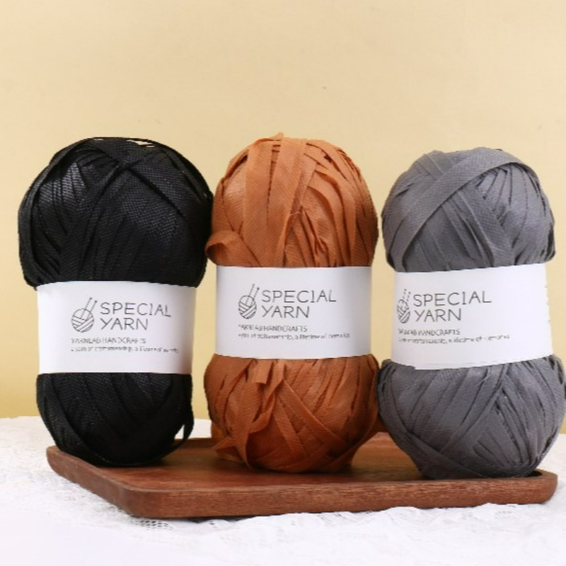 100g/unidad Hilo Plano de Rafi - Crochet Bag Raffia reseña y precio